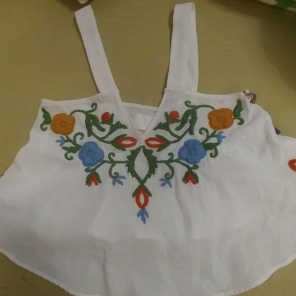 Cotton Linen top - Picture 1 of 7